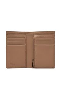 Furla Duży Portfel Damski Flow S Compact Wallet WP00401-BX2045-1257S-1007 Beżowy. Kolor: beżowy. Materiał: skóra