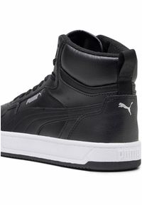Puma - Sneakersy Unisex Caven 2.0 Mid WTR PUMA. Okazja: na co dzień. Kolor: biały, wielokolorowy, czarny, szary. Materiał: skóra