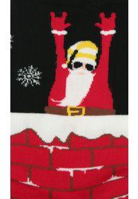 Świąteczne Skarpetki - Alties - Mikołaj w Kominie. Kolor: wielokolorowy. Materiał: poliester, bawełna, elastan #2