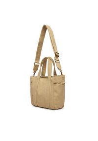 Calvin Klein Torebka Webbing Strap Canvas Small Tote LV04F3384G Beżowy. Kolor: beżowy #2