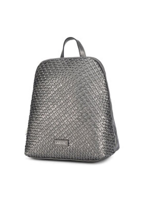 Lasocki Plecak C-LSK-K-045-06 Srebrny. Kolor: srebrny