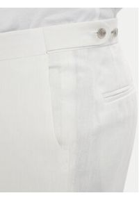 Hugo - HUGO Garnitur Henry 50559672 Kremowy Slim Fit. Kolor: kremowy. Materiał: bawełna #14