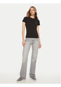 Guess Jeans T-Shirt W5RI52 J1314 Czarny Regular Fit. Kolor: czarny. Materiał: bawełna #5
