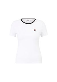 Slim fit T-shirt damski Fila Lectoure. Kolor: biały