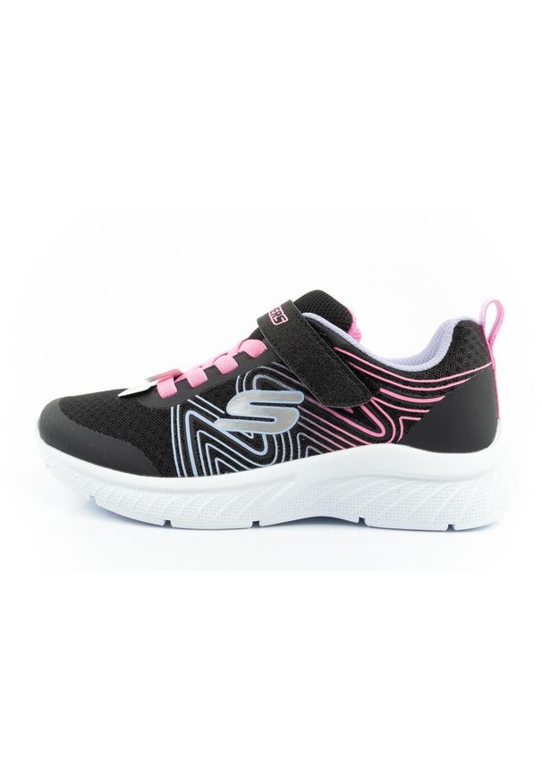 skechers - Buty sportowe na rzep dziecięce Skechers Microspec. Zapięcie: rzepy. Kolor: czarny. Model: Skechers Sport. Sport: turystyka piesza
