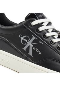 Calvin Klein Jeans Sneakersy Classic Cupsole Low Lace Lth Ml YW0YW01527 Czarny. Kolor: czarny