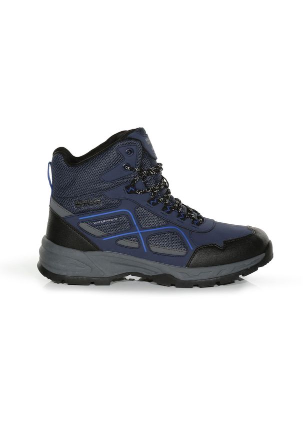 Buty trekkingowe męskie Vendeavour Regatta. Okazja: na spacer. Kolor: niebieski. Sport: turystyka piesza