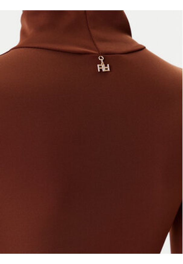 Artigli Sukienka koktajlowa ACAB003158 Brązowy Regular Fit. Kolor: brązowy. Materiał: syntetyk. Styl: wizytowy