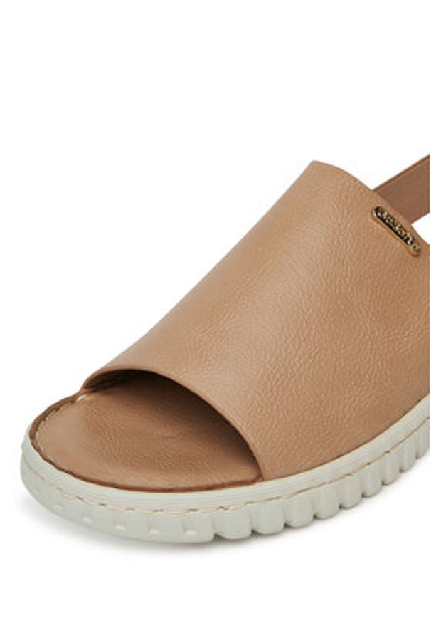 Go Soft Sandały LA319143-6 Beżowy. Kolor: beżowy. Materiał: syntetyk, materiał