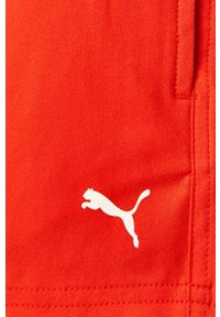 Puma szorty kąpielowe 907658 kolor czerwony. Kolor: czerwony. Materiał: tkanina, poliester, włókno, materiał #2