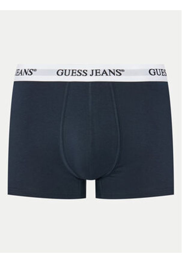 Guess Jeans Komplet 3 par bokserek M4BZ48 K6YW1 Granatowy. Kolor: niebieski. Materiał: bawełna