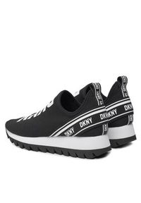 DKNY Sneakersy Abbi Slip On K1457946 Czarny. Zapięcie: bez zapięcia. Kolor: czarny. Materiał: materiał #2