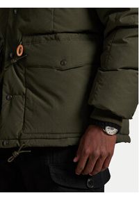 Polo Ralph Lauren Kurtka puchowa 710977087001 Zielony Regular Fit. Typ kołnierza: polo. Kolor: zielony. Materiał: bawełna #5