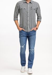 Wrangler - WRANGLER LARSTON MĘSKIE SPODNIE JEANSOWE JEANSY DŻINSY TROPIC THUNDER W18SYLY87 112330758 #4