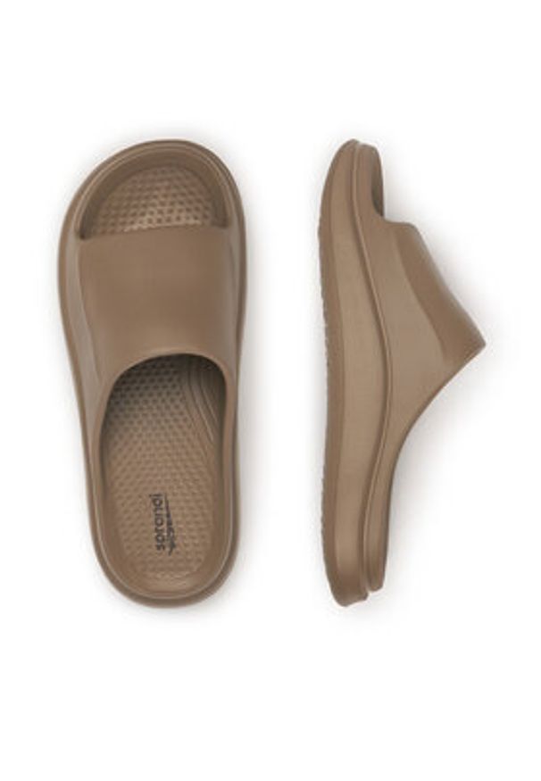 Sprandi Klapki M-69890 Czarny. Kolor: czarny. Materiał: syntetyk