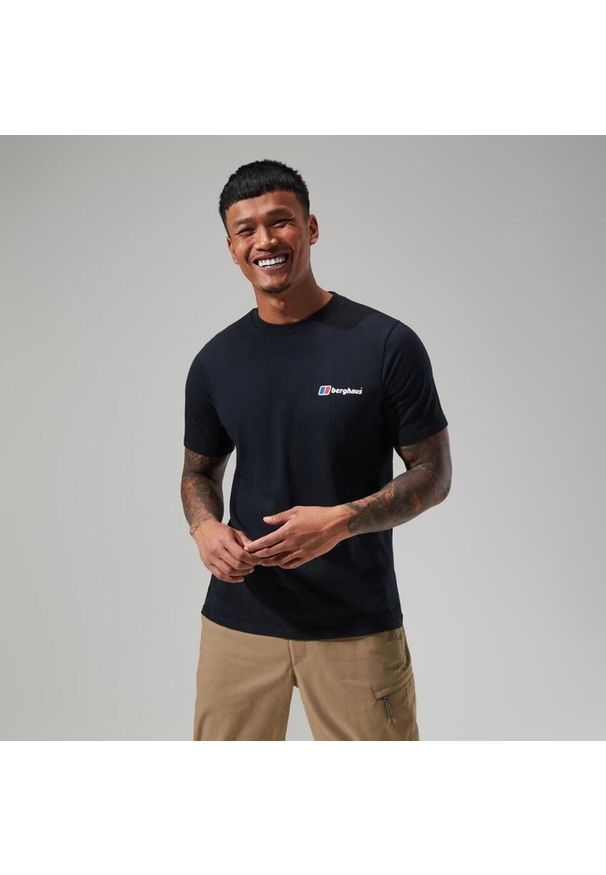 Koszulka męska Berghaus F&B Logo T-Shirt AM. Kolor: czarny