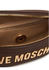 Love Moschino - LOVE MOSCHINO Saszetka nerka JC4195PP1NKD0301 Brązowy. Kolor: brązowy. Materiał: materiał