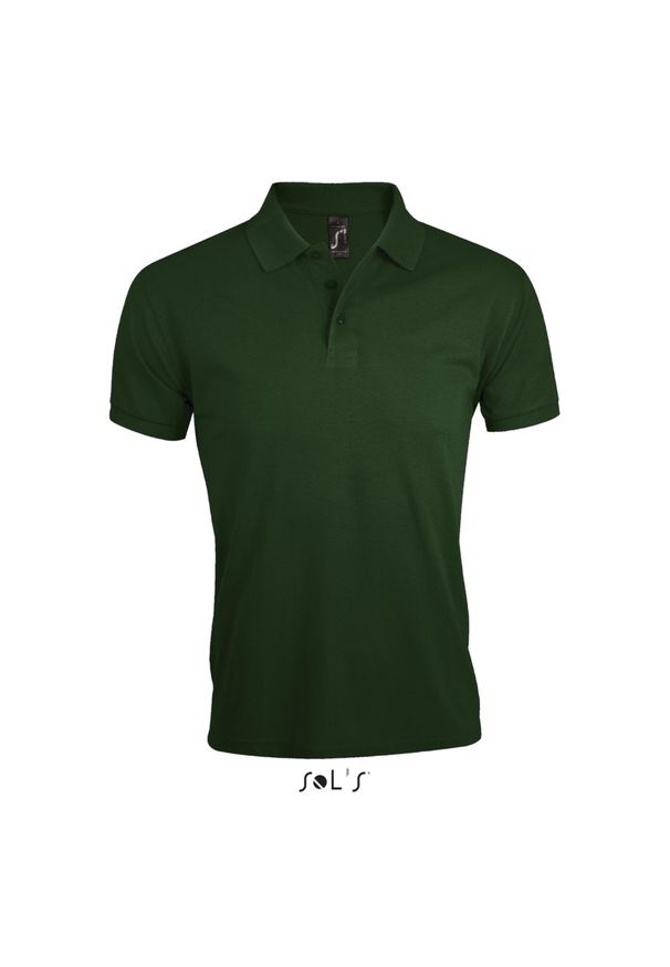 SOL'S - Polo Sol's Prime. Typ kołnierza: polo. Kolor: zielony. Materiał: bawełna, poliester