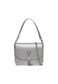 VALENTINO - Valentino Torebka Divina VBS1R404G Srebrny. Kolor: srebrny. Materiał: skórzane