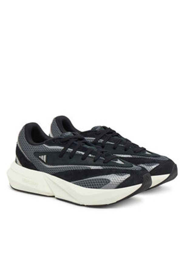 Adidas - adidas Sneakersy Lightblaze JH6959 Czarny. Kolor: czarny. Materiał: materiał
