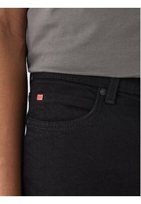 Hugo - HUGO Szorty jeansowe 50556154 Czarny Tapered Fit. Kolor: czarny. Materiał: bawełna #5
