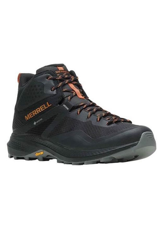 Buty trekkingowe męskie Merrell Mqm 3 Mid Gtx Gore-tex. Wysokość cholewki: za kostkę. Kolor: wielokolorowy. Materiał: syntetyk, materiał. Szerokość cholewki: normalna. Technologia: Gore-Tex