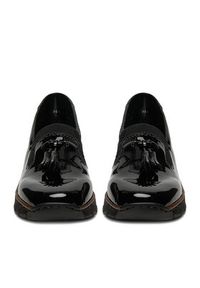 Rieker Półbuty 53751-00 Czarny. Kolor: czarny. Materiał: materiał #2