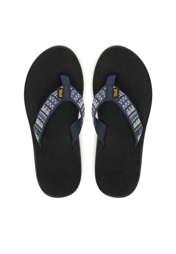 Teva Japonki Voya Flip 1019040 Granatowy. Kolor: niebieski. Materiał: materiał