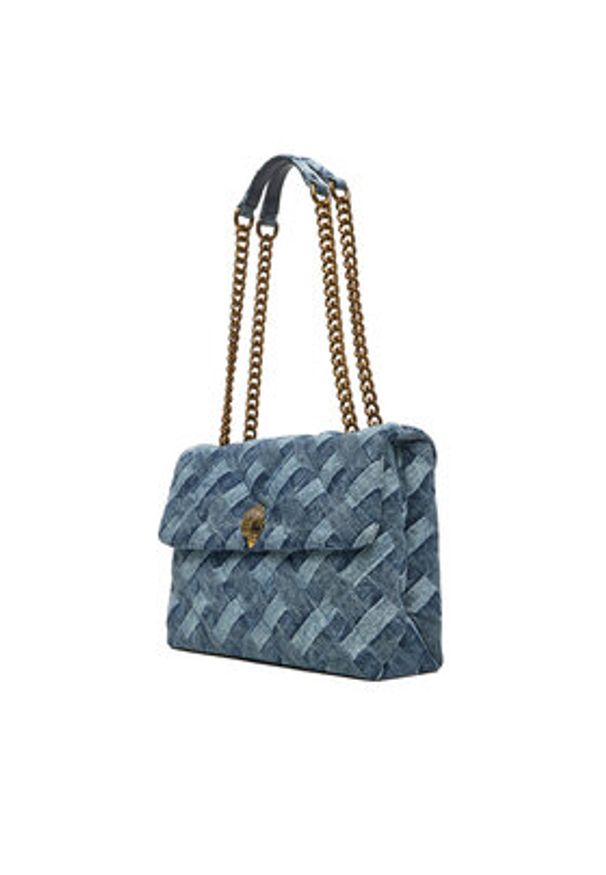 Kurt Geiger Torebka Large Kensington Soft 9796588669 Granatowy. Kolor: niebieski