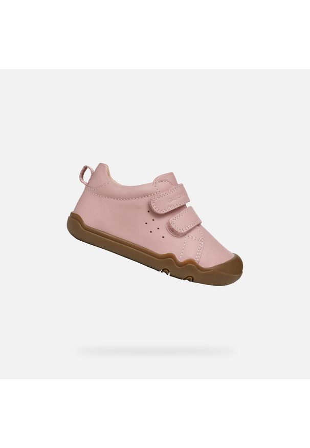 Sneakersy dla niemowląt Geox Steppieup. Kolor: różowy