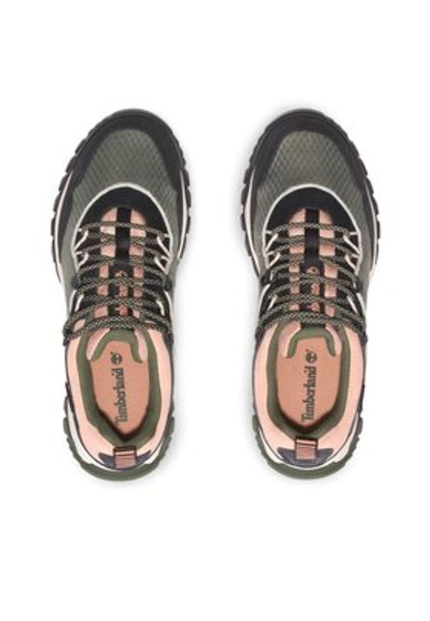 Timberland Sneakersy Lincolnpeak Lt Low F/L Wp TB0A2PNV9911 Zielony. Kolor: zielony. Materiał: skóra, zamsz