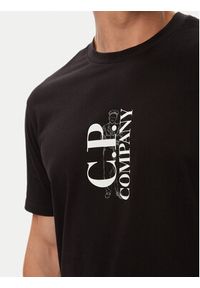 C.P. Company T-Shirt 21CMTS134A005100W Czarny Regular Fit. Kolor: czarny. Materiał: bawełna #2