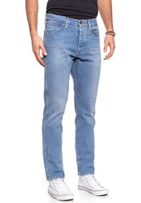 Wrangler - SPODNIE MĘSKIE WRANGLER REGULAR TAPERED B&Y BLUE BOLT W11GSN23X #3