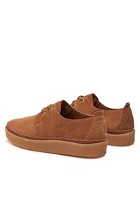 Clarks Półbuty Clarkwood Low 26179941 Beżowy. Kolor: beżowy. Materiał: zamsz, skóra #4