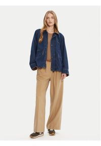 Polo Ralph Lauren Kurtka jeansowa 211971233001 Niebieski Oversize. Typ kołnierza: polo. Kolor: niebieski. Materiał: bawełna #6