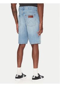 Wrangler Szorty jeansowe Frontier 112362492 Niebieski Relaxed Fit. Kolor: niebieski. Materiał: bawełna #5