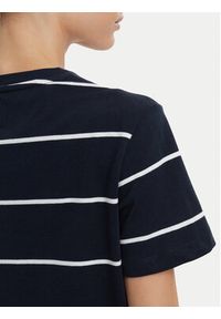 Beverly Hills Polo Club T-Shirt P-SS26W-TS0162 Granatowy Regular Fit. Typ kołnierza: polo. Kolor: niebieski. Materiał: bawełna #4