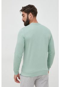 GAP bluza męska kolor zielony z nadrukiem. Okazja: na co dzień. Kolor: zielony. Wzór: nadruk. Styl: casual #4