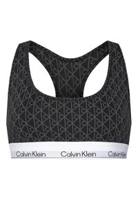 Calvin Klein Underwear Biustonosz top LV00QF8493 Czarny. Kolor: czarny. Materiał: bawełna