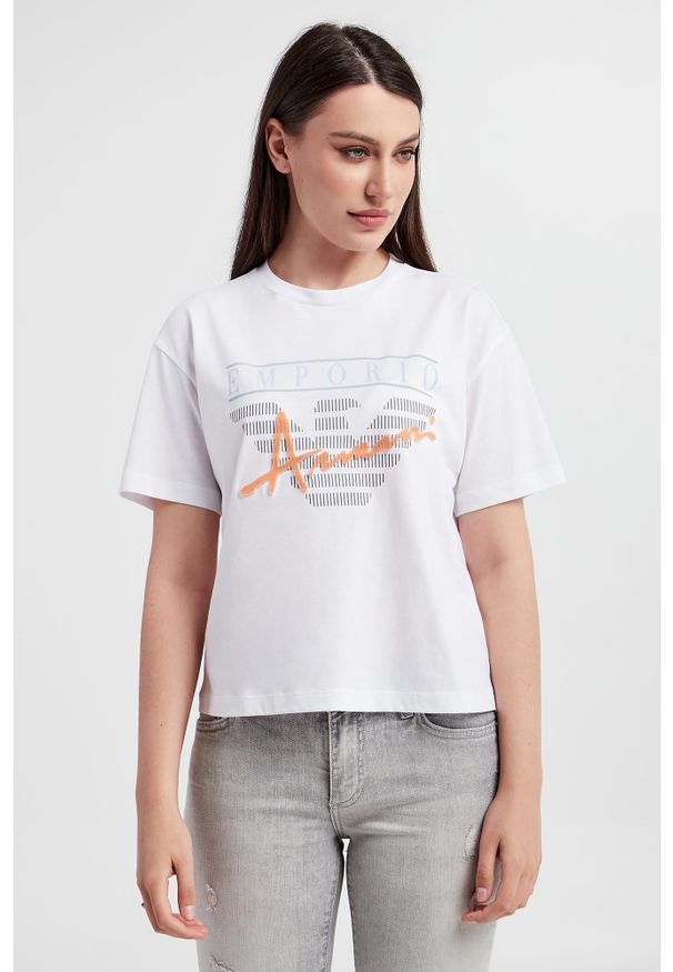 Emporio Armani - T-shirt damski EMPORIO ARMANI