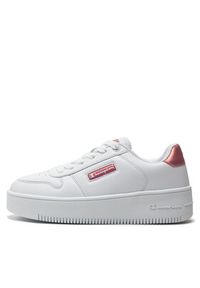 Champion Sneakersy Rebound Platform Glitz Low Cut Shoe S11656-CHA-WW008 Biały. Kolor: biały. Obcas: na platformie #4