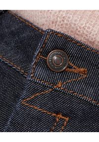 ZIMMERMANN - Granatowe jeansy z wysokim stanem. Stan: podwyższony. Kolor: niebieski #6