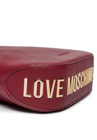 Love Moschino - LOVE MOSCHINO Torebka JC4021PP1LLT0552 Bordowy. Kolor: czerwony. Materiał: skórzane