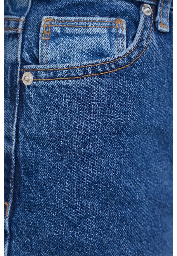 only - Only Jeansy damskie medium waist. Kolor: niebieski