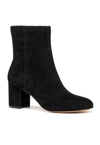 Geox Botki D Virnilisa 65 D56YYE 000ZT C9999 Czarny. Kolor: czarny. Materiał: zamsz, skóra #4