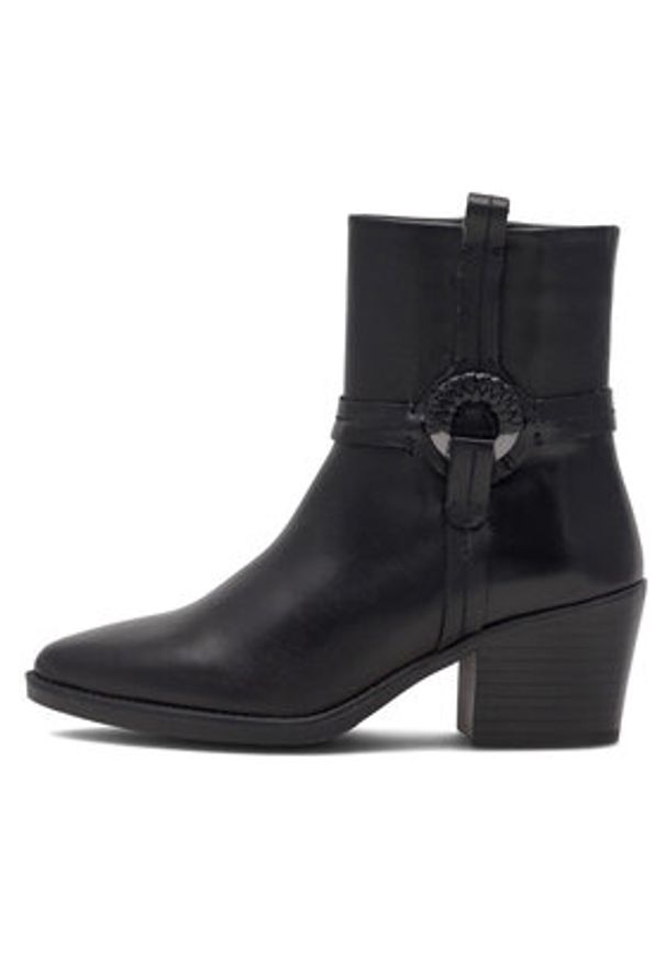 Lasocki Kowbojki RST-6057-03 Czarny. Kolor: czarny. Materiał: skóra