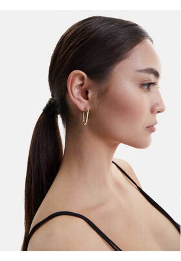 Furla Kolczyki Mianuvola WJ00244 K22000 OR000 Złoty. Materiał: metalowe. Kolor: złoty