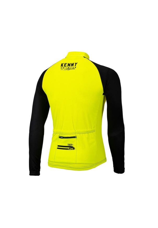 KENNY - Koszulka zimowa Kenny XC. Kolor: żółty. Długość rękawa: długi rękaw. Długość: długie. Sezon: zima. Sport: kolarstwo