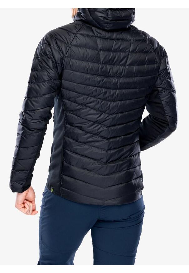 Kurtka puchowa męska Berghaus Tephra Stretch Reflect 2.0 Hoody. Kolor: czarny. Materiał: puch