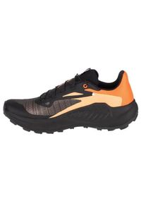 salomon - Buty do biegania męskie Salomon Genesis. Kolor: żółty, pomarańczowy, wielokolorowy. Materiał: materiał, syntetyk. Szerokość cholewki: normalna